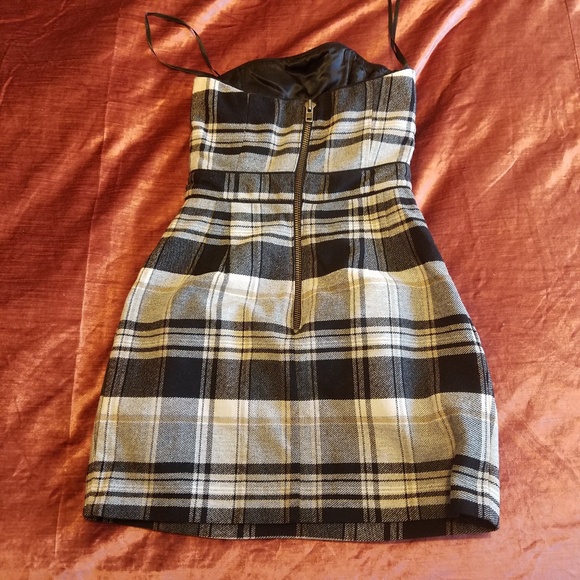 French Connection Flannel Mini Dress - Picture 4 of 6